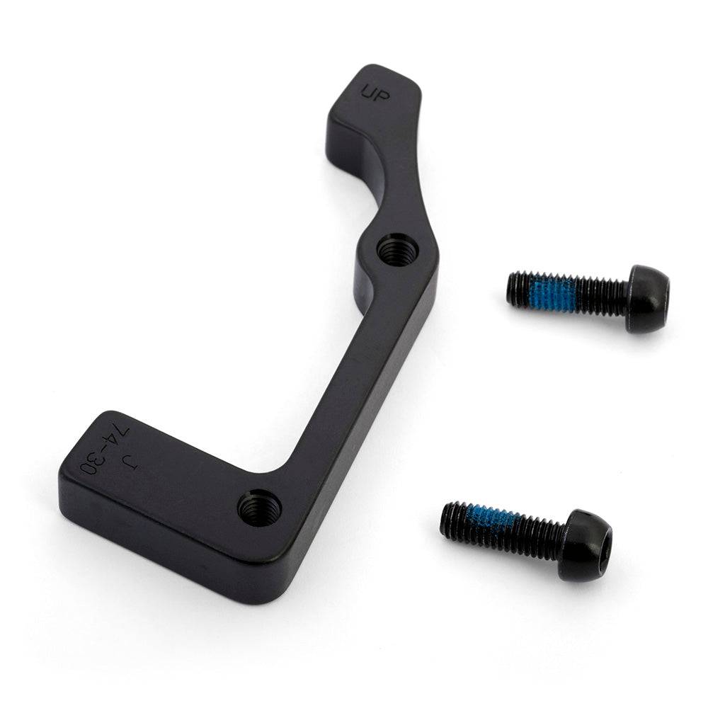 Hayes IS mount brake adaptors for secure disc brake installation and upgrades, shown in the image.