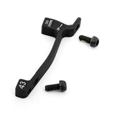 Hayes post mount brake adaptors for disc brake conversion and alignment, showing the component in a close-up view.