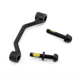 Hayes post mount brake adaptors for disc brake conversion and alignment, showing metal components on a white background.