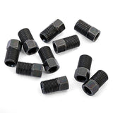 Hayes brake hose compression nuts, 10-pack, compatible with 2006+ bike models, shown in a close-up image.