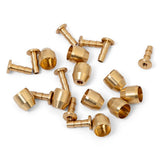 Hayes disc brake hose fitting kit for secure brake system connections, showing metal fittings and hoses in the components set