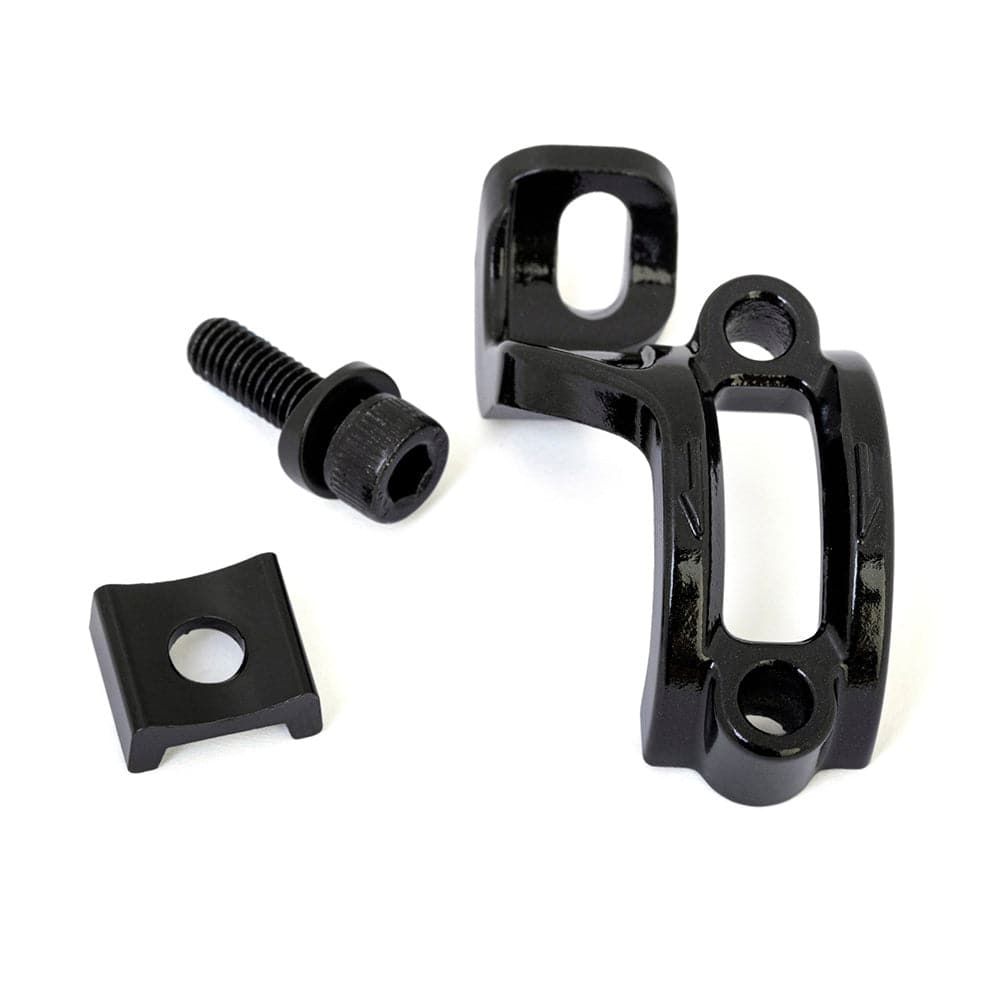 Hayes Dominion Peacemaker Clamp for SRAM Match Maker compatible shifters, bike component accessory with black finish.