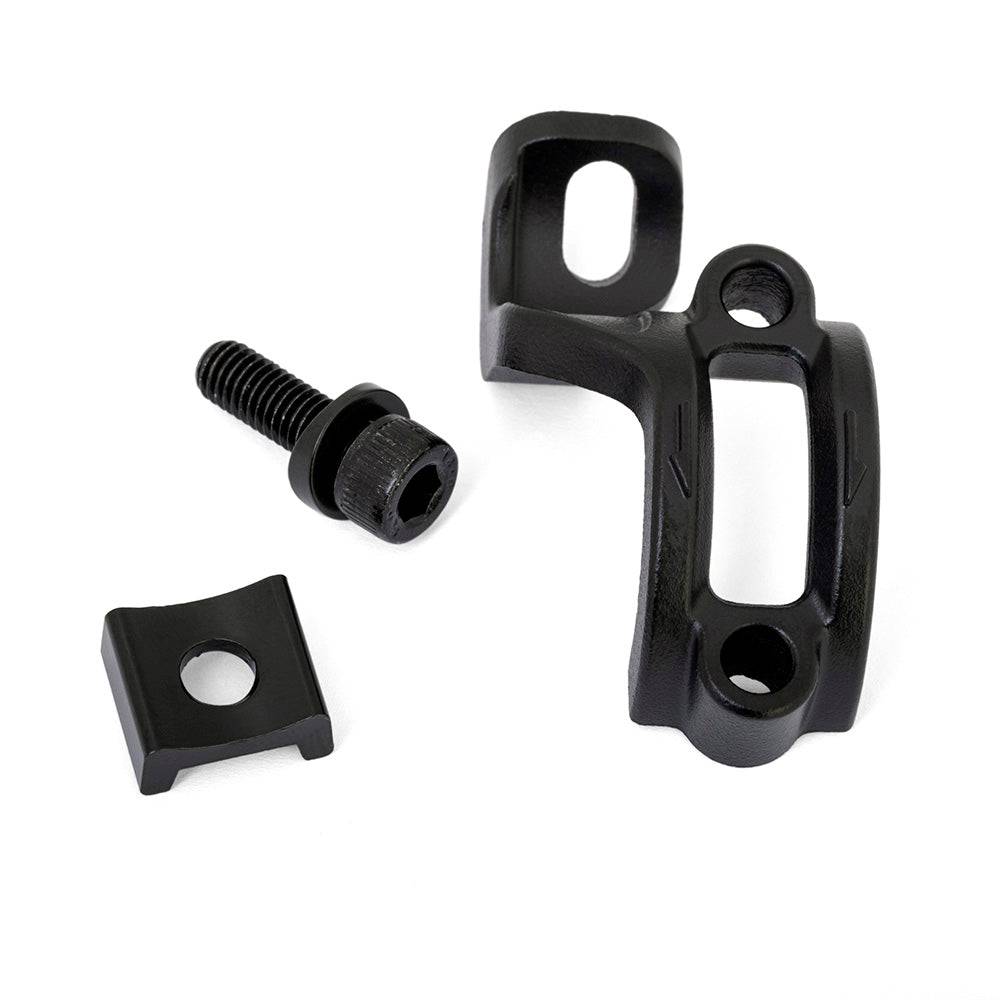 Hayes Dominion Peacemaker clamp for SRAM Match Maker compatible shifters, bike component accessory, black metal finish