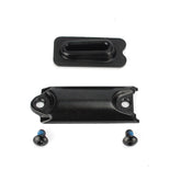 Hayes Dominion Master Cylinder Reservoir Cap for brake system sealing and protection, metal component with branding details.