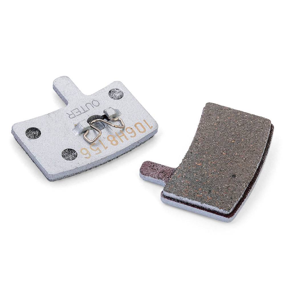 Hayes Stroker Carbon brake pads for Stroker Carbon, Gram, and Trail bikes, showing the black brake pad components.