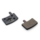 Hayes Stroker Carbon Brake Pads for Stroker, Gram, and Trail bikes, showing the black brake pad components.