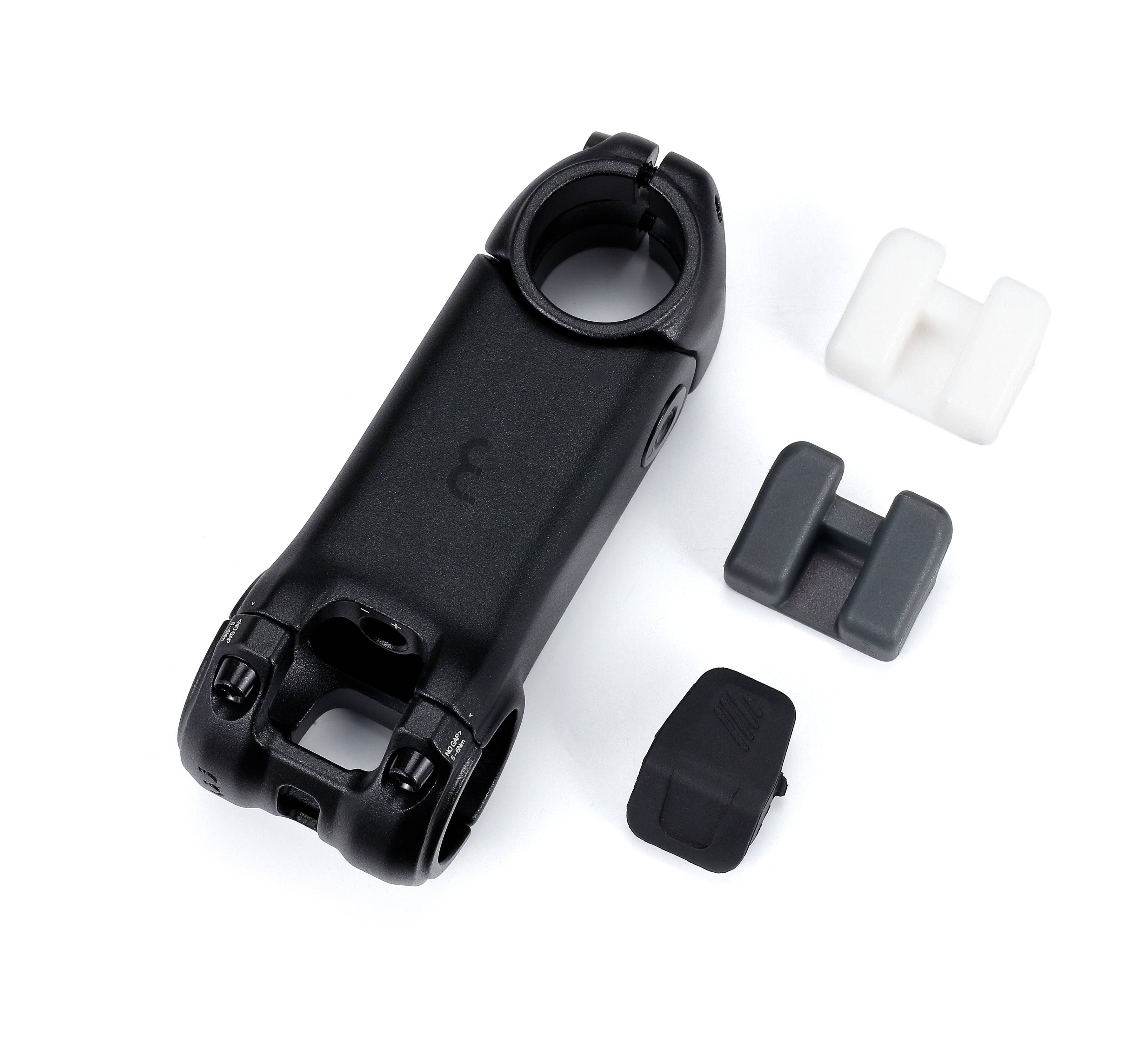 BBB ActionStem suspension stem with 10° angle for 31.8mm handlebar, suitable for road, gravel, and commuting bikes.