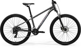 Merida Big Seven 15 MY26 aluminium hardtail mountain bike with modern geometry, blue frame, and rugged tires.