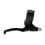 Dia-Compe Tech 77 BMX brake lever in cast alloy with 2/3 finger design, shown individually.