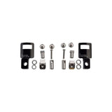 CNC machined Problem Solvers Rematch Adapter for bike brake components, showing precision metal construction and mounting details.