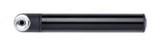 BBB BMP-103 SingleShot MTB mini pump with compact design and tubeless-compatible valve, inflates up to 60 psi for mountain bikes.