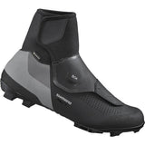 Shimano MW7 GORE-TEX MTB shoes with BOA L6 closure and reflective details, designed for mountain biking.