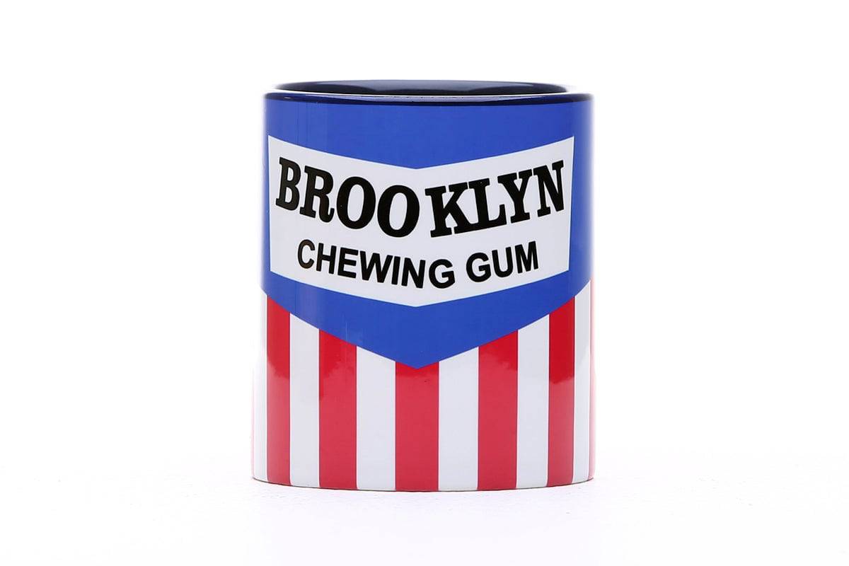 Global Cycling Club Brooklyn Mug featuring cycling jersey-inspired design, collectible accessory for cycling enthusiasts.
