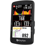 Bryton Rider S810E GPS bike computer with 3.5-inch touchscreen, E-bike optimized, and 50-hour battery life.