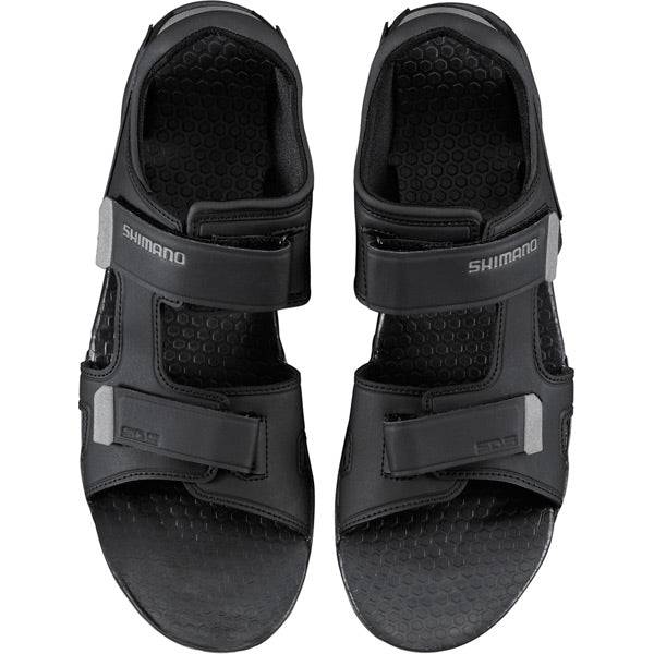 Shimano SD5 unisex SPD mountain bike shoes with durable design and secure closure for efficient power transfer.