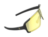 BBB Chester Sport Glasses BSG-69PH with matte black frame and gold MLC photochromic lenses, designed for active wear.