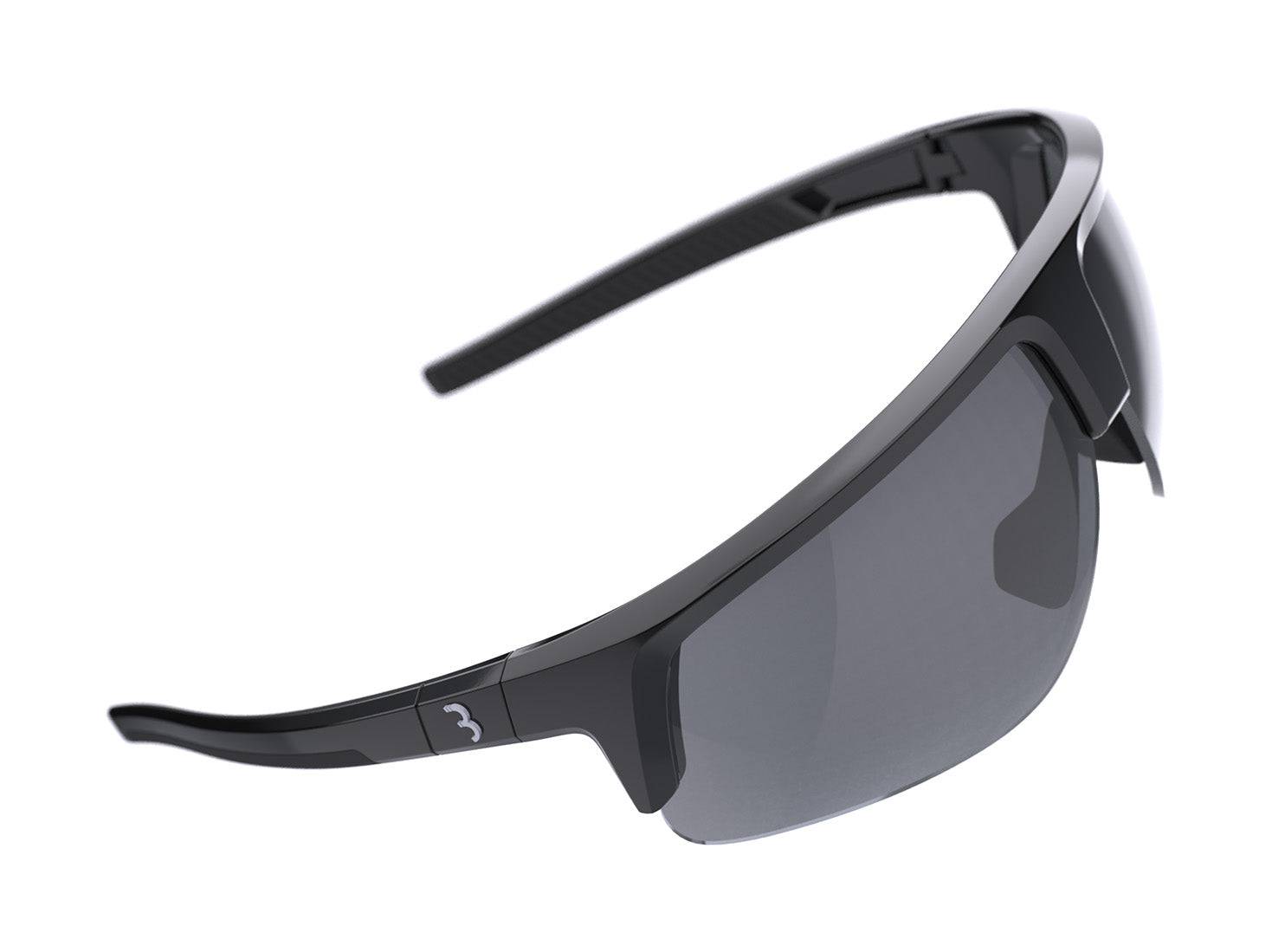 BBB Comet Sport Glasses BSG-75 with smoke and transparent lenses, adjustable fit, lightweight frame for active outdoor use.