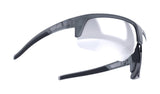 BBB Comet Sport Glasses BSG-75 with smoke and transparent lenses, adjustable fit, shown with both lens types attached.