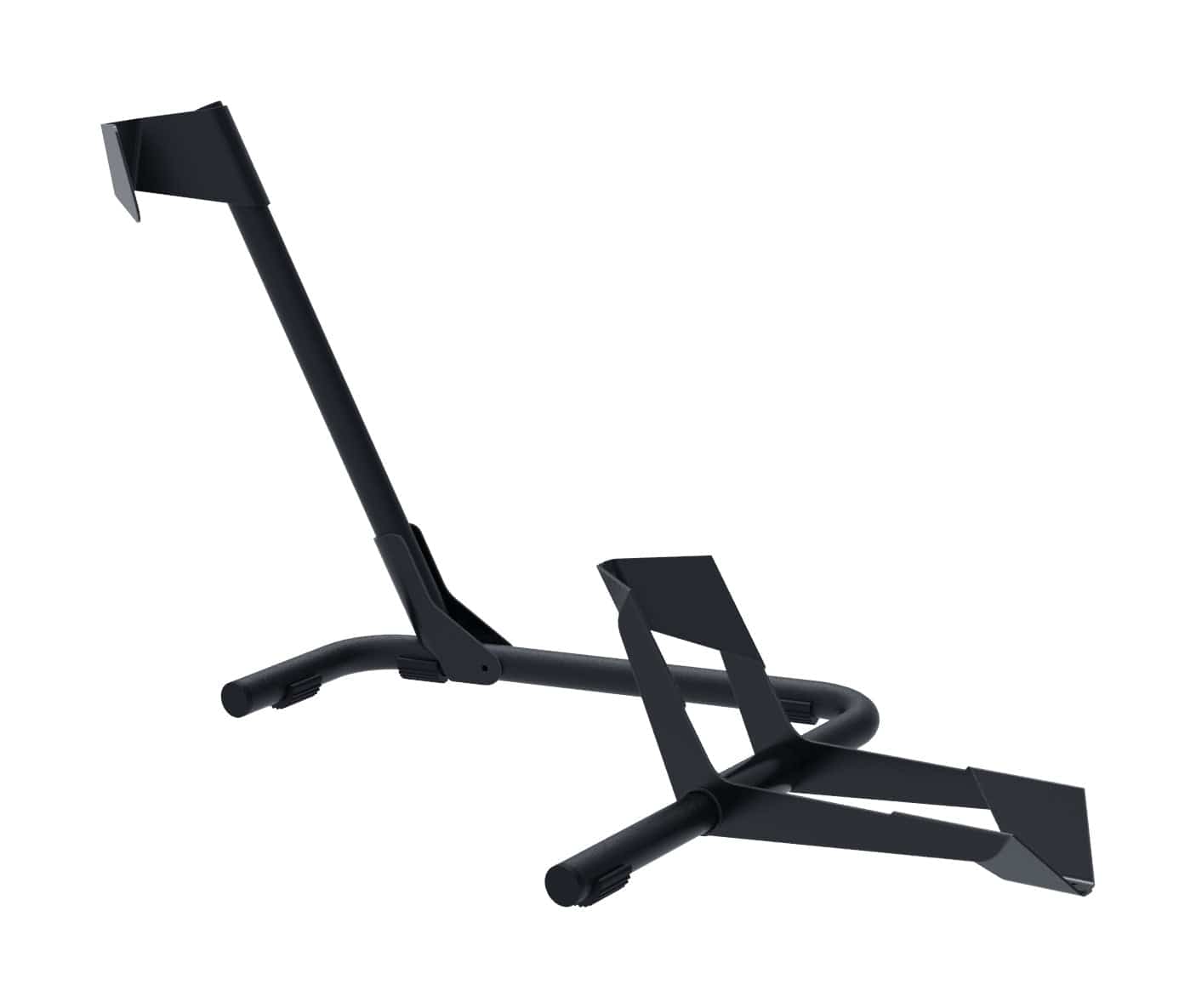BBB BTL-156 SteadyUp bike storage stand in workshop setting, showcasing a stable, universal bicycle display rack with multiple bikes.