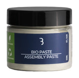 BBB BTL-262W BioPaste assembly paste 500ml in a workshop setting, showcasing eco-friendly bike part protector and workshop tools.