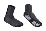 BBB MultiFlex waterproof cycling shoe covers with velcro closure, designed for outdoor biking protection.