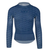 Navy Q36.5 unisex long sleeve base layer top, moisture-wicking clothing designed for comfort and performance.