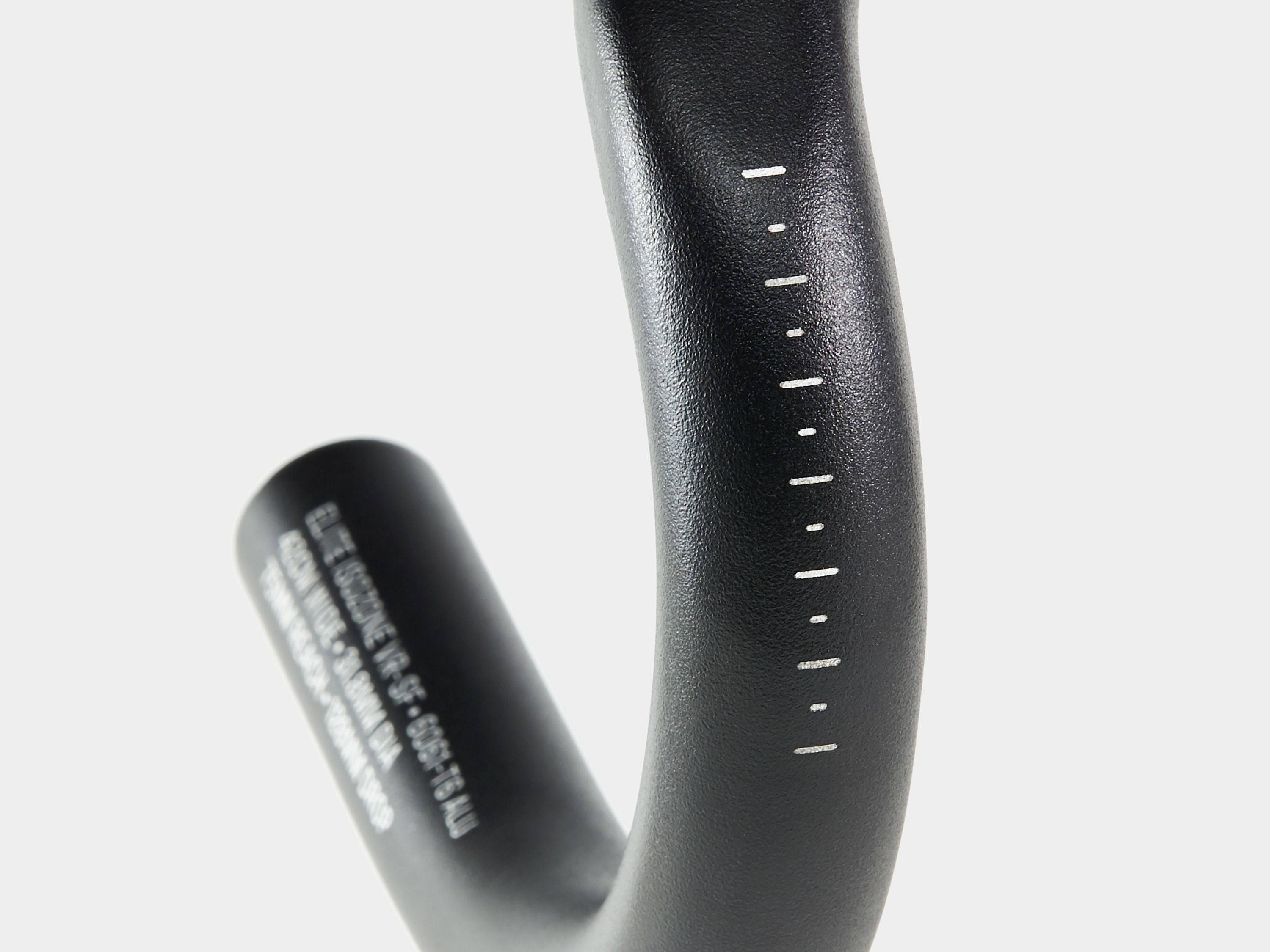 Bontrager Elite Isozone VR-SF road handlebar with vibration-damping pads for enhanced comfort during cycling.