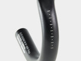 Bontrager Elite Isozone VR-SF road handlebar with vibration-damping pads for enhanced comfort during cycling.