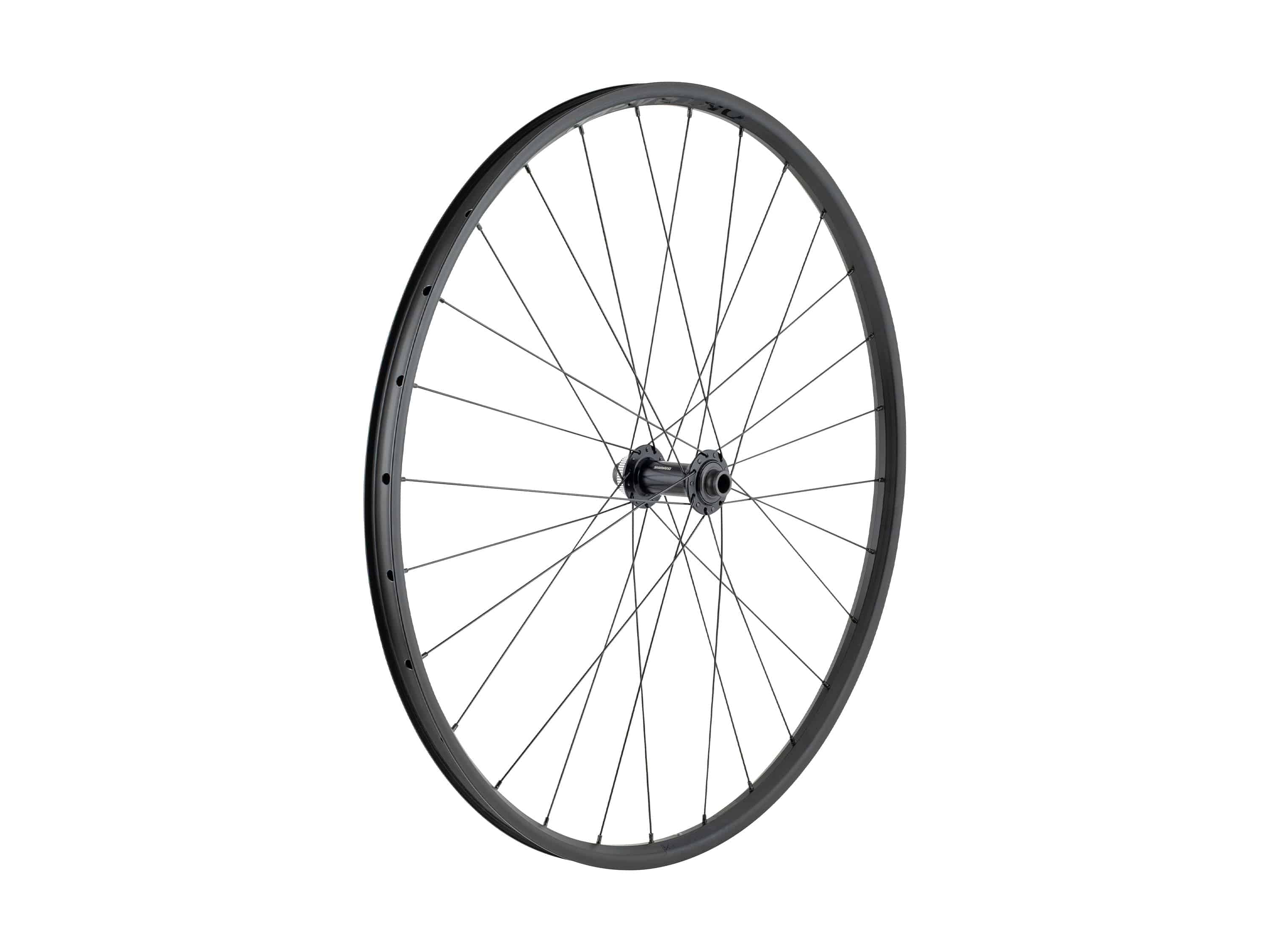 Bontrager Kovee 25 TLR Boost 29-inch mountain bike wheel, tubeless-ready, with centerlock disc brake compatibility.