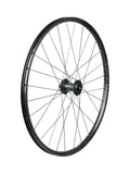 Bontrager Kovee Comp TLR 27.5 MTB rear wheel with tubeless-ready rim and 148mm hub for mountain biking.