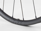 Bontrager Kovee RSL TLR Boost 29 MTB wheel with DT Swiss 240s hubs, lightweight carbon fiber mountain biking component