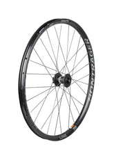 Bontrager Line Comp 30 TLR 27.5 MTB wheel with tubeless ready design and Rapid Drive hub for mountain biking.