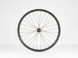 Bontrager Line Pro 30 TLR Boost 27.5-inch mountain bike front wheel in black with no cassette, designed for MTB components.