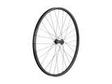 Bontrager Line TLR 30 Boost 29-inch mountain bike rear wheel with tubeless-ready design and 32 spokes.
