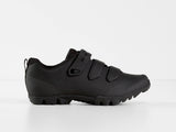 Bontrager Quantum mountain cycling shoes showing durable, breathable design with secure fit straps for mountain biking.