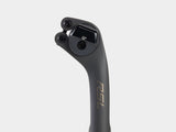 Bontrager RSL 27.2 carbon seatpost with adjustable 2-bolt clamp for saddle attachment on bicycle components