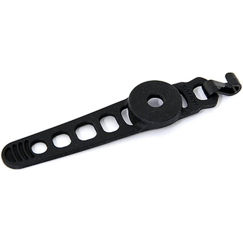 Cateye Orb and Orb RC bike light rubber band mounts and spares, bike light accessories, shown on a neutral background