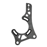 MRP AMg V2 Chain Device carbon backplate for drivetrain protection, mounted on bicycle drivetrain components.