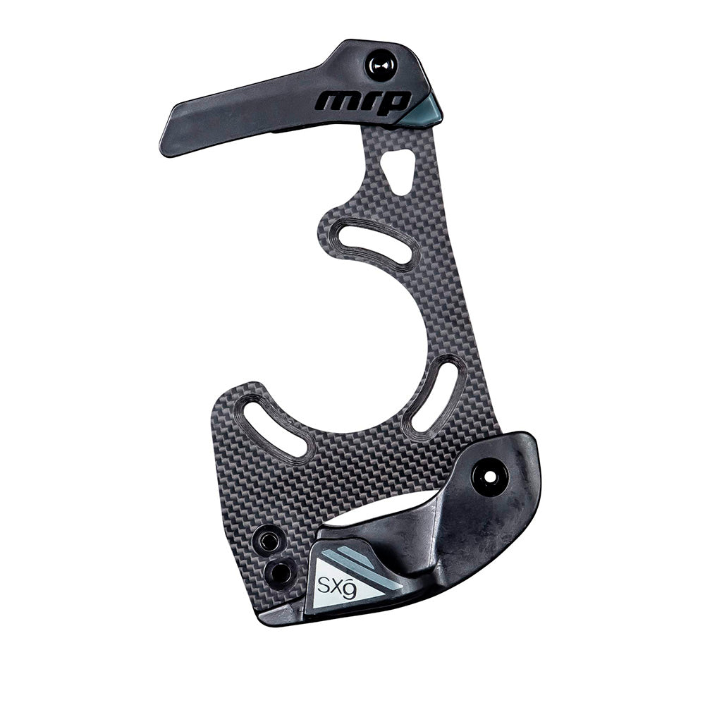 MRP SXg Carbon mountain bike chain device, high-security chain guide, lightweight components for secure gear shifting, black finish
