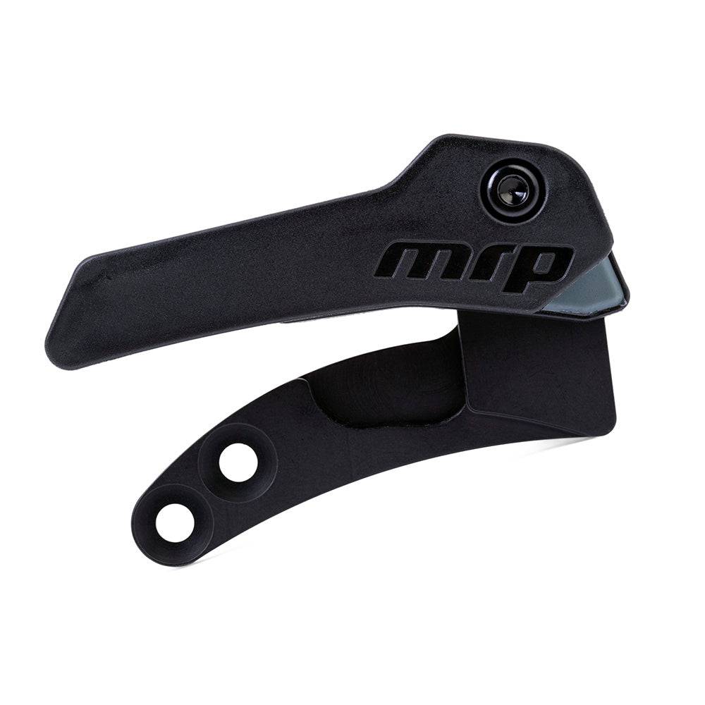 MRP upper chain device for E-MTB with 34-38T chainrings, chain retention tool, and components for secure chain management.