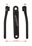 FSA Bosch G3 BNI E-bike crankset with Bosch spindle interface, black aluminum crank arms and chainring for e-bike components.