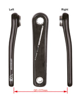 FSA Ebike Chainset CK-8685-1 ISIS 18.7mm Black