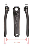 FSA Ebike Chainset CK-9011 ISIS 19.3mm Black