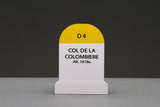 Global Cycling Club Col De La Colombiere Summit Coaster