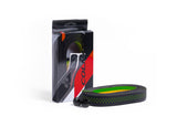 Green Colnago Dot Bar Tape for road bikes with textured grip, matte finish, and durable construction for comfortable handling.