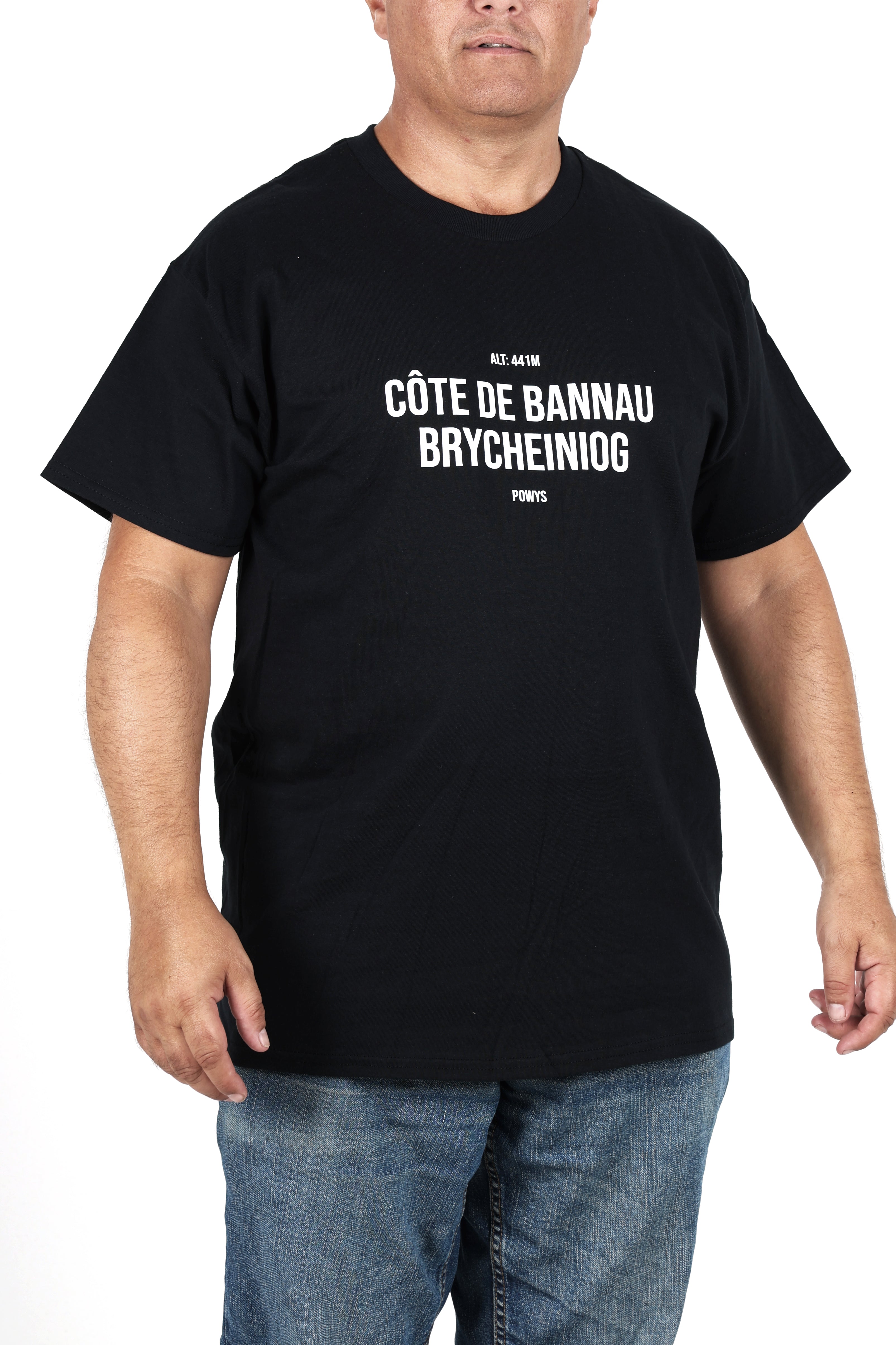 Global Cycling Club Tour de France 2027 T-shirt featuring a vibrant design on a casual clothing item.