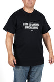Global Cycling Club Tour de France 2027 T-shirt featuring a vibrant design on a casual clothing item.