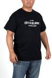 Global Cycling Club Tour de France 2027 T-Shirt featuring a graphic design and branding on a casual cycling clothing item.