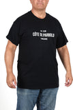Global Cycling Club Tour de France 2027 T-shirt featuring a colorful graphic design on the front, casual cycling-themed clothing.