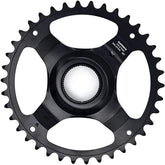 shimano chainring cr et600 chainring 38t without chain guard for chain line 50 mm black p112389